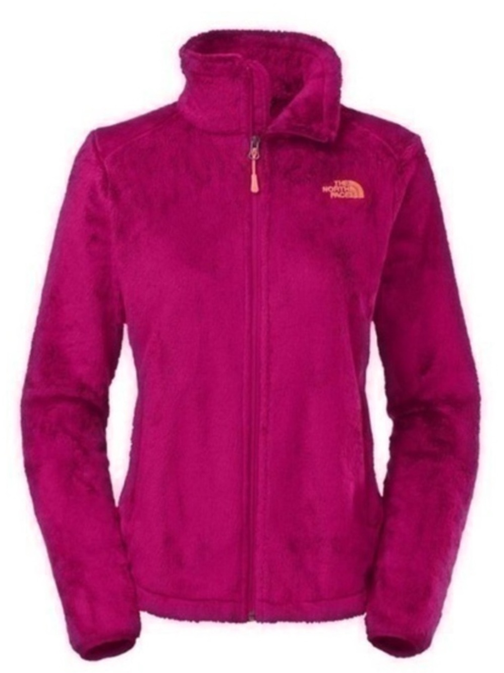 The North Face Women's Teddy Fleece Jacket in Magenta